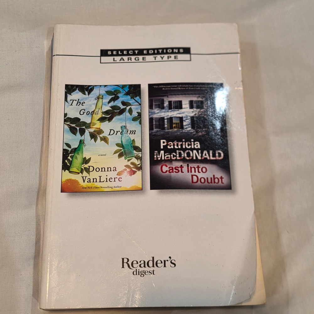 Reader's Digest Select Editions Large Type Vol 190 2014 White Good 2-in-1 Book